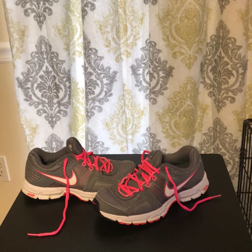 Grey Nike sneakers .  Gently used condition.